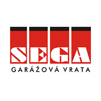 Grafický návrh loga Sega - garážová vrata